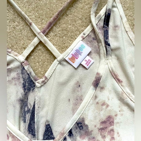NWOT - LuLaRue, marbled color, Tunic style tank top - Picture 4 of 6